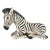 Traditional Ceramic Zebra Statue Figure Chalkware Palm Beach Regency Figurine 27" For Sale - Image 3 of 12