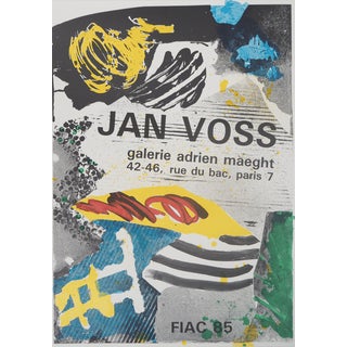 Jan Voss, FIAC 1985, Lithograph For Sale