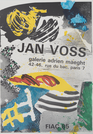 Jan Voss, FIAC 1985, Lithograph