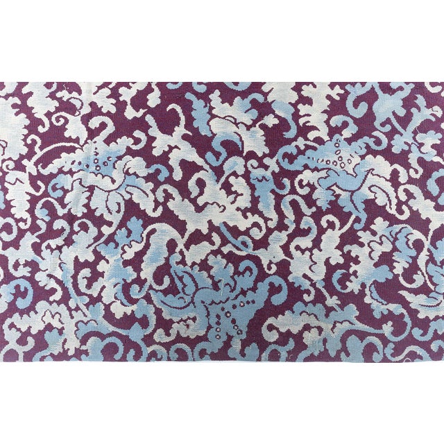 A captivating blend of tradition and modern flair, this 1920s French Aubusson rug showcases the elegance and innovation...