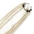 Vintage Multi-Strand Faux Pearl Tassel Necklace, 1950s For Sale - Image 9 of 10