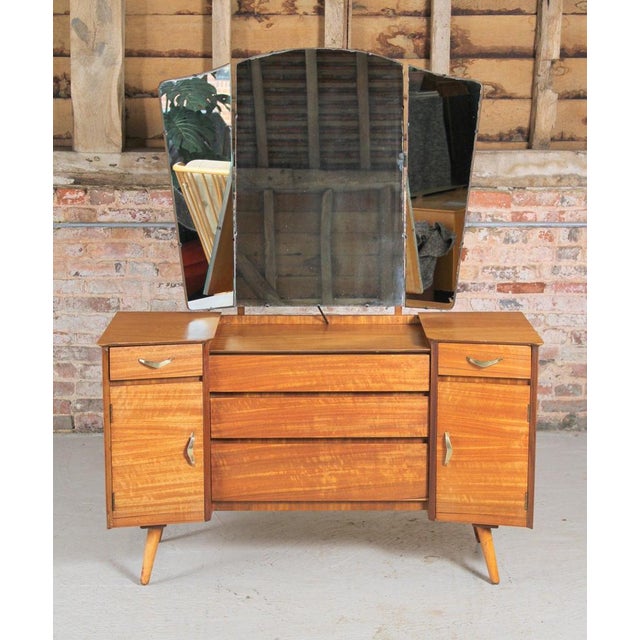 Mid-Century Teak Dressing Table by Butilux, 1960s. For Sale - Image 11 of 11