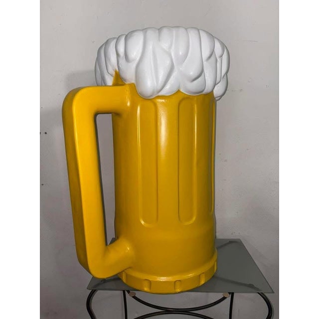 Vintage Fiberglass Beer Mug, 1970 For Sale - Image 4 of 9