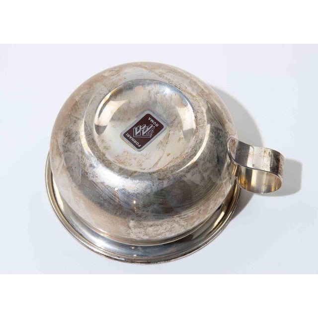 Italian Silver-Plated Chamber Pot or Cachepot by Fornari Roma, 1950s For Sale - Image 3 of 6