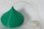 Glowtex John & Sylvia Reid Rotaflex Style Green "Onion" Pendant, 1950s For Sale - Image 9 of 13