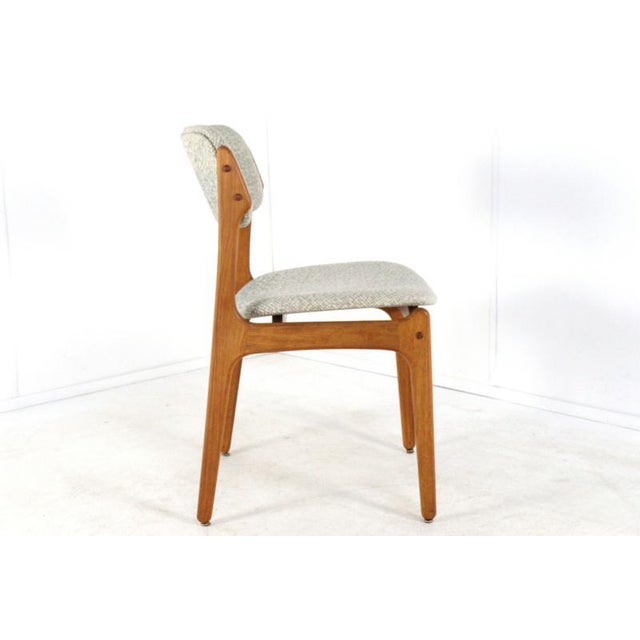 Model 49 Chairs by Erik Buch for O.D. Møbler, 1960s, Set of 4 For Sale - Image 4 of 14
