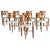 969 Volute Chairs by Gio Ponti, 1970s, Set of 8 For Sale - Image 15 of 15