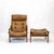 Experience the legacy of Torbjørn Afdal with the Hunter Chair and Ottoman from Bruksbo Møbler from 1962. The renowned...