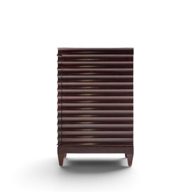 Mid 20th Century Barbara Barry for Baker Mahogany Fluted Sideboard Credenza For Sale - Image 5 of 10
