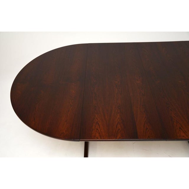 Vintage Danish Extending Dining Table, 1960 For Sale - Image 6 of 11