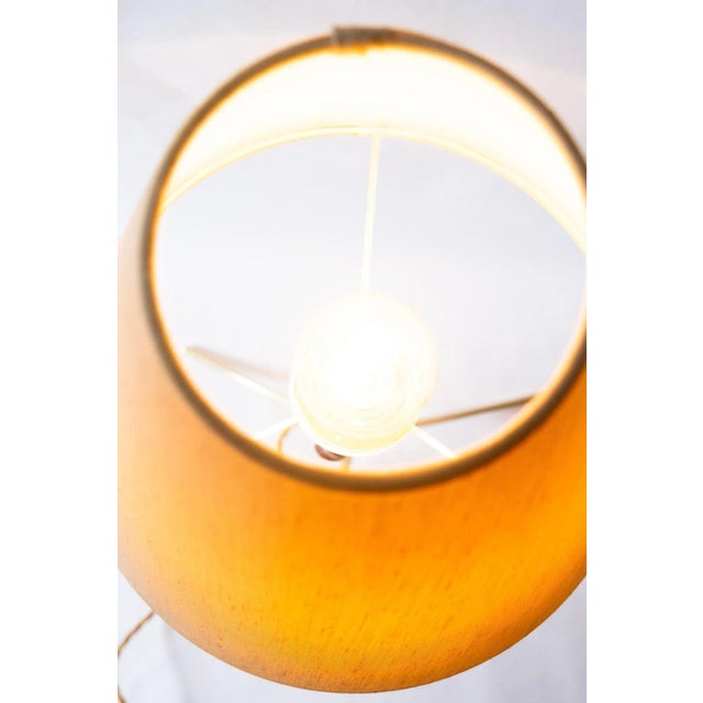 Vintage Table Lamp with Fabric Shade by Rupert Nikoll, 1950s For Sale - Image 11 of 18