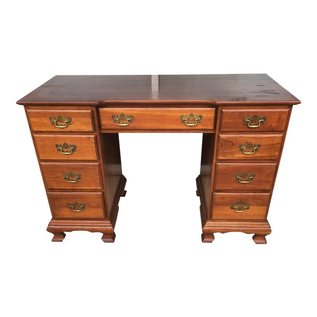 Late 20th Century Harden Solid Cherry Desk Chairish