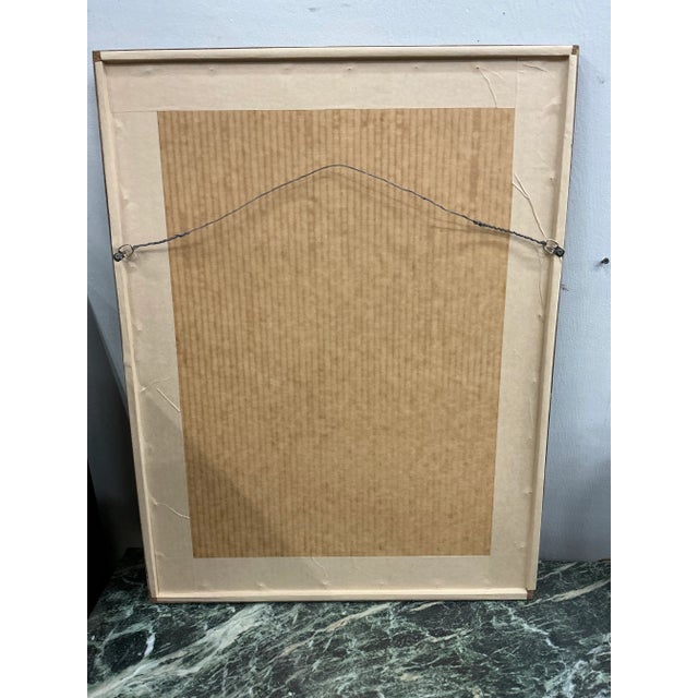 1960th Vintage Serigraph Print by Jose Alfonso Cuni For Sale - Image 10 of 10