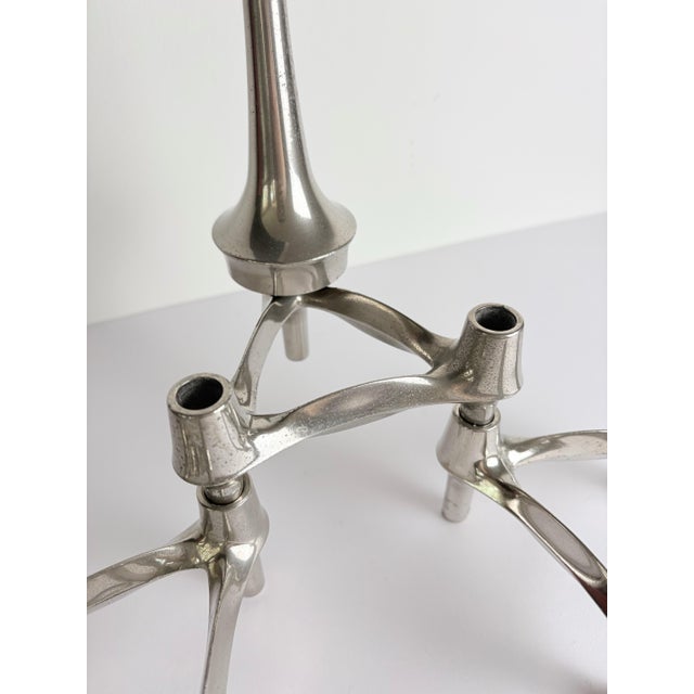 Modular Candleholder and Vase from BMF Nagel, Germany, 1970s, Set of 4 For Sale - Image 9 of 12