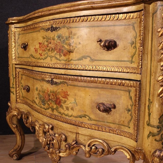 Venetian Baroque Style Commode, 1950 For Sale - Image 12 of 13