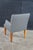4 Ralph Lauren Traditional Ash Grey Lauren Studio Modern Dining Game Arm Chairs For Sale - Image 10 of 11