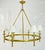 2010s Oil Rubbed Solid Brass Chandelier by Chapman & Mayers for Visual Comfort For Sale - Image 5 of 17
