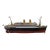 Antique Marklin Ocean Liner With American Flags & Lifeboats c.1900 For Sale