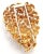 Vintage David Webb Diamond Yellow Gold Large Pin Brooch For Sale In Philadelphia - Image 6 of 8