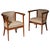 Pair of Art Nouveau Armchairs, attributed to Angelo Sello, Italy, early 20th cen For Sale - Image 9 of 12