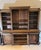 English Large Antique European Breakfront Bookcase Cabinet For Sale - Image 3 of 9