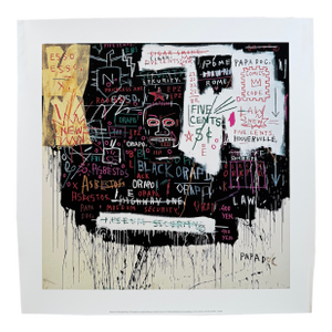 Jean Michel Basquiat (1960-1988), Museum Security (Broadway Meltdown), 1983, Copyright Estate of Jean Michel Basquiat, Licensed by Artestar Ny