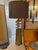 Brass Brass Finish and Lucite Lamp Custom Shade For Sale - Image 8 of 9