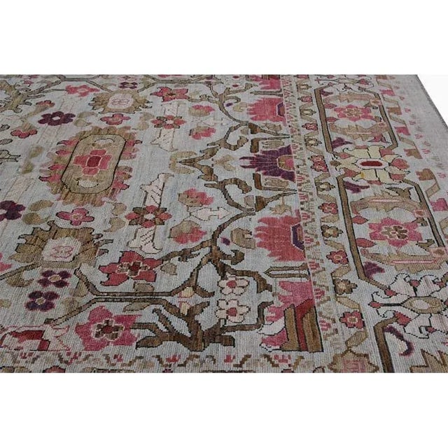 Handwoven Persian Sultanabad Area Rug 11’10” X 16’8″ For Sale - Image 11 of 13