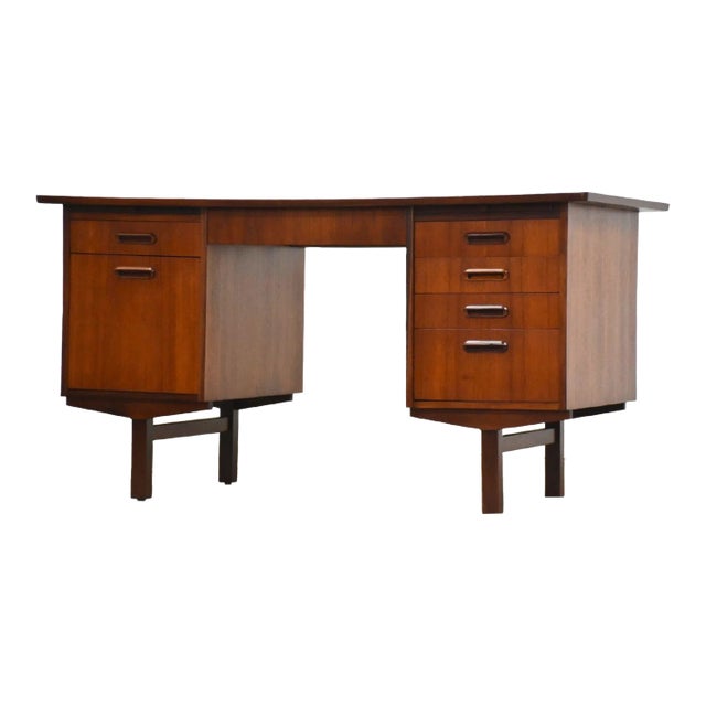 Danish Modern Teak Desk For Sale