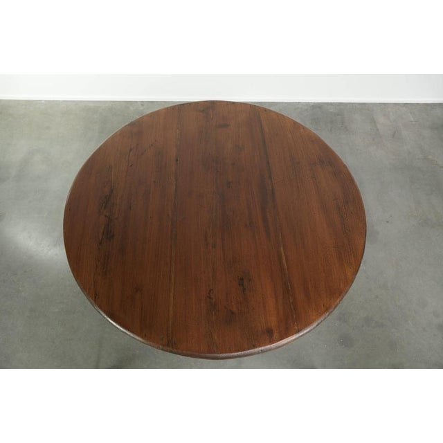 1920s Rustic Wooden Dining Table For Sale - Image 5 of 11