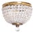 Miniature Crystal Glass Pendant Lamp, France, 1950 For Sale