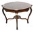 Late 19th Century Superb Quality English Rosewood Center Table String Inlay With Flowers For Sale