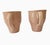Mid-Century Modern Russel Wright Oneida 4-1/2" Tall Mugs - Set of Two - Coral Pink - Euc - New - Unused For Sale - Image 3 of 9