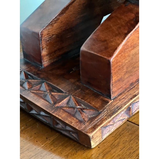 1950s Vintage Ghanaian Ashanti ‘Wisdom Knot’ Stool For Sale In Philadelphia - Image 6 of 13
