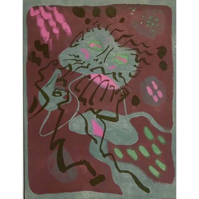 Artist: Andre Masson Country: France Title: Untitled 6 Medium: Original Lithograph Marks: Not signed, not numbered Paper:...