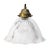 Metal Vintage French Holophane Clear Pressed Glass Pendant Light For Sale - Image 7 of 7