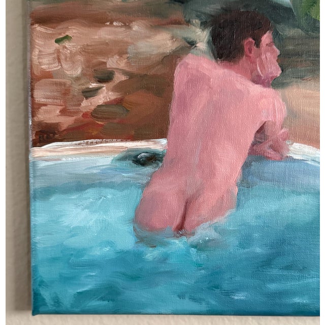 Ponder - Oil on Linen by Kory Alexander For Sale In Los Angeles - Image 6 of 7