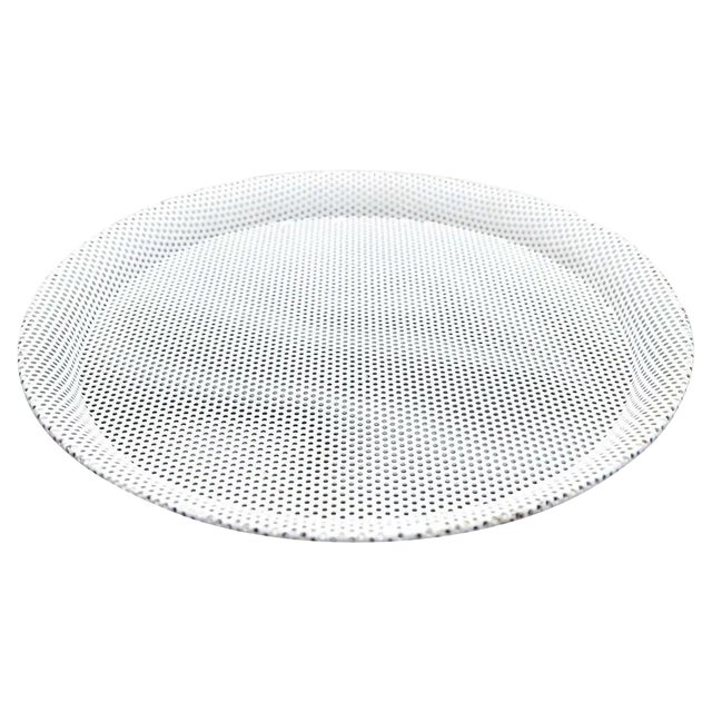 Enameled Metal Plate attributed to Mathieu Matégot, 1950 For Sale