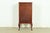 Antique Victorian Carved Inlaid Mahogany Music Cabinet, Circa 1900 For Sale - Image 15 of 15