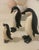 Traditional Plaster Penguin Family For Sale - Image 3 of 6
