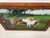 2010s Shetland Groom Original British Equestrian Oil Painting of Two Ponies Framed For Sale - Image 5 of 14