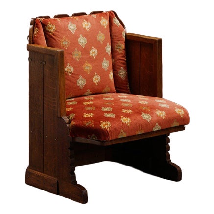 Amsterdamse School Side Chair, 1920s For Sale
