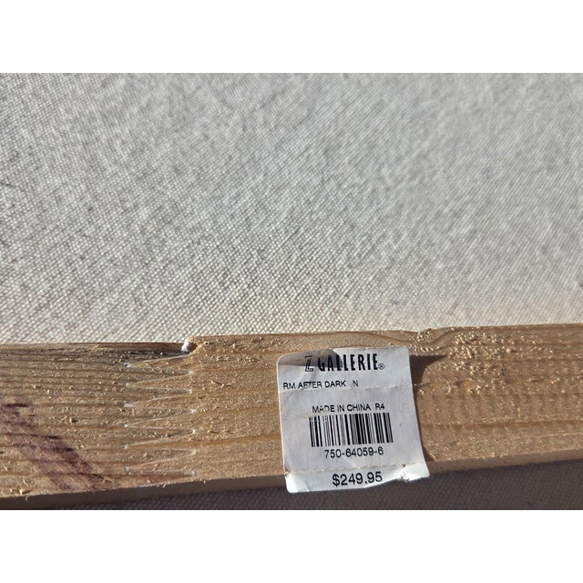 “After Dark” by Giovanni Russo – Contemporary Landscape Canvas Wall Art For Sale In Phoenix - Image 6 of 7