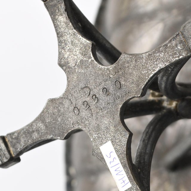 Metal Centerpiece Compote from Reed & Barton, 1800s For Sale - Image 7 of 10