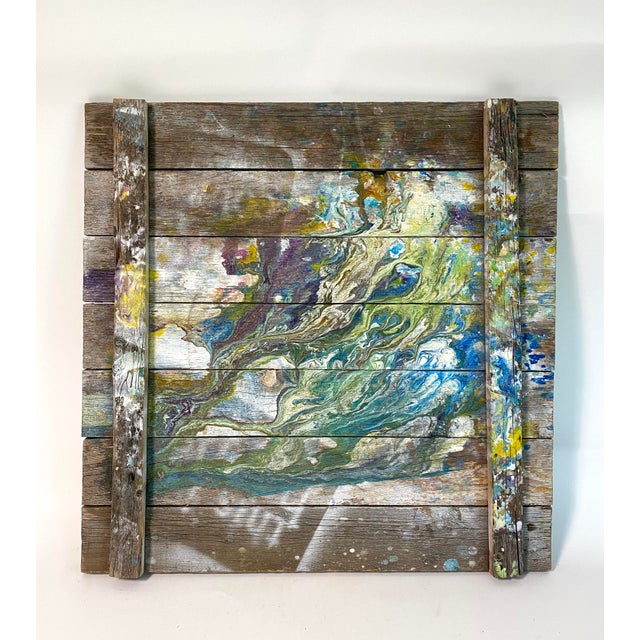 2000 - 2009 Rustic Artist's Painters Palette For Sale - Image 5 of 5