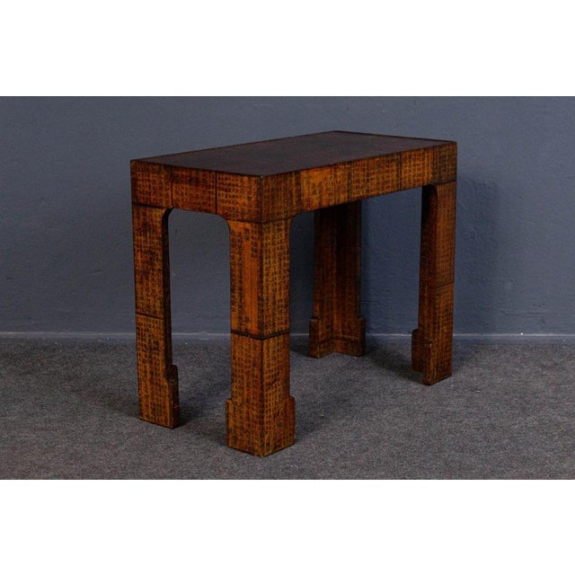 Asian Side or Lamp Tables, Set of 2 For Sale - Image 15 of 18