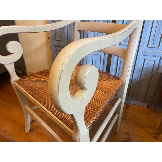 Wood French Farmhouse Chair in Wood For Sale - Image 7 of 16