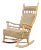 Mid-Century Modern Maple High Back Rocking Chair For Sale - Image 13 of 13