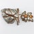 Fabrice Paris Pewter and Copper Massive Floral Brooch For Sale - Image 9 of 9