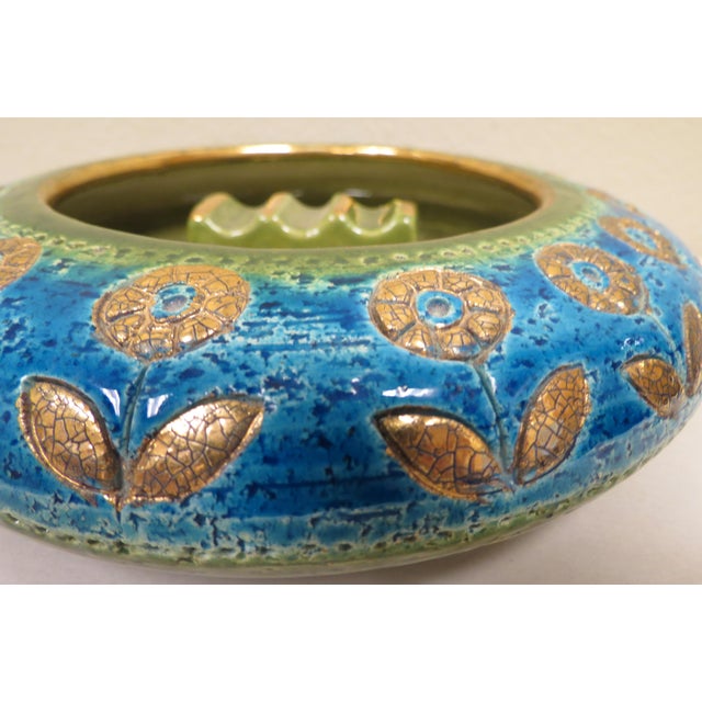 Mid-Century Modern Italian Aldo Londi for Rosenthal Netter Ashtray 1964 Mid Century Italy MCM VTG For Sale - Image 3 of 7